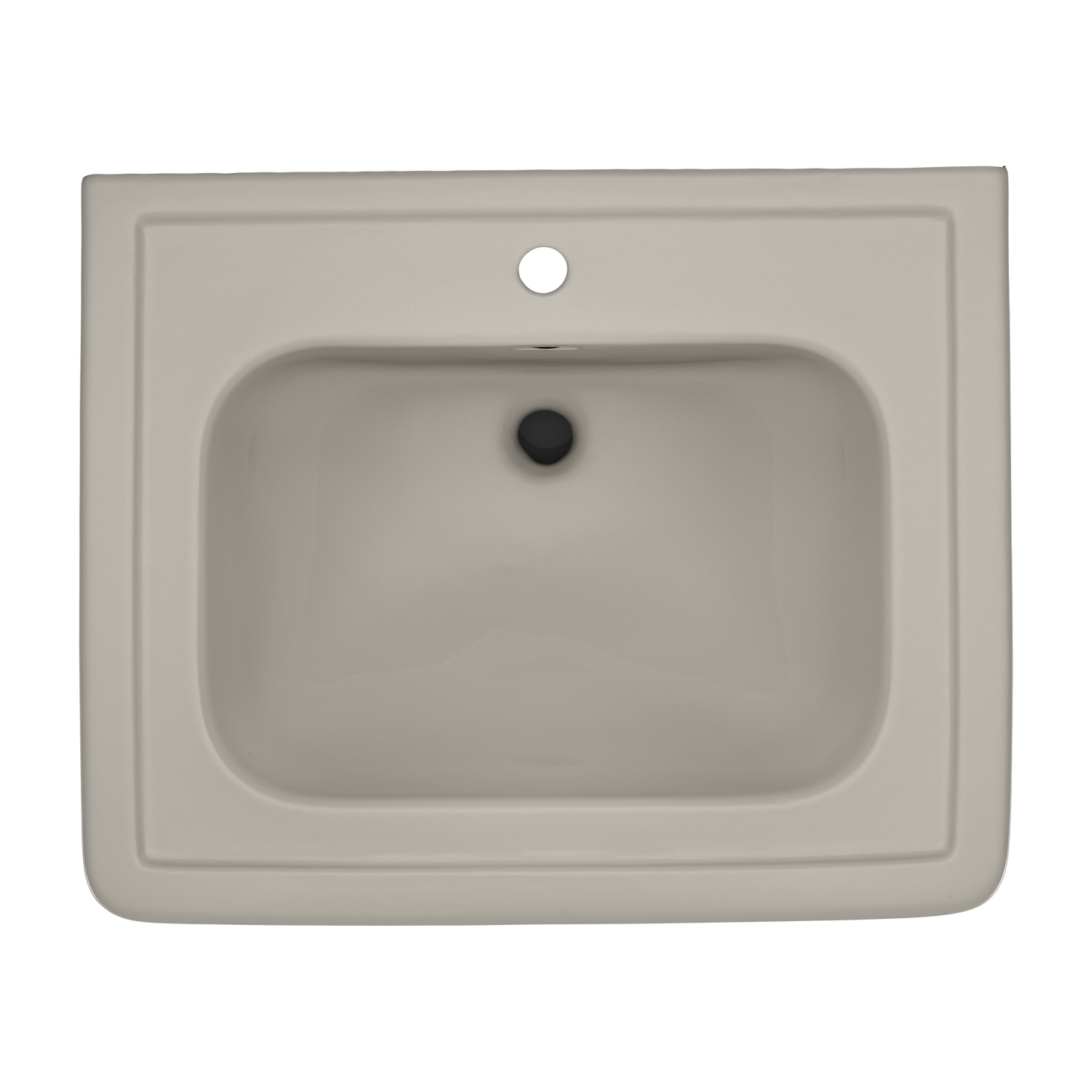 TOTO LPT530N#03 Promenade 27-1/2" X 22-1/4" Rectangular Pedestal Bathroom Sink For Single Hole Faucets - Bone