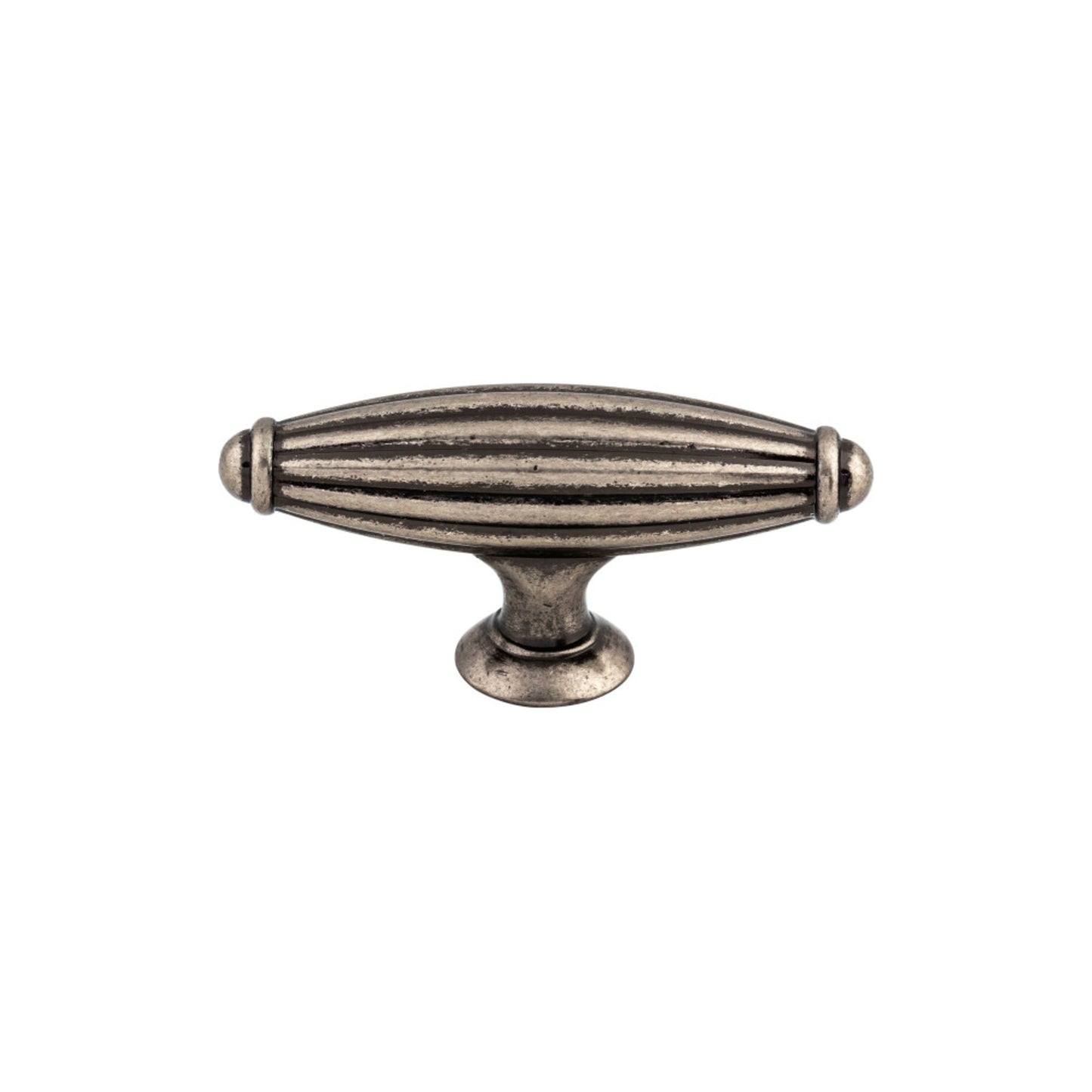 TOP KNOBS M148 Tuscany 2 5/8" Length Bar Knob - Pewter Antique