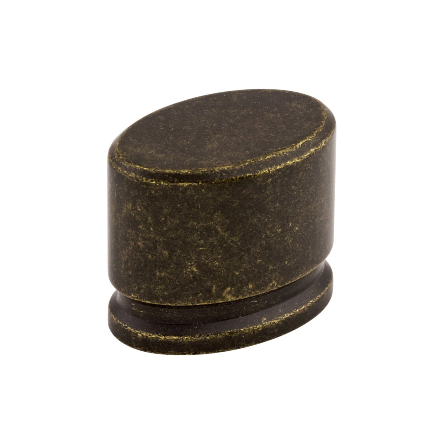 TOP KNOBS TK61GBZ Oval 1 3/8" Length Oval Knob - German Bronze