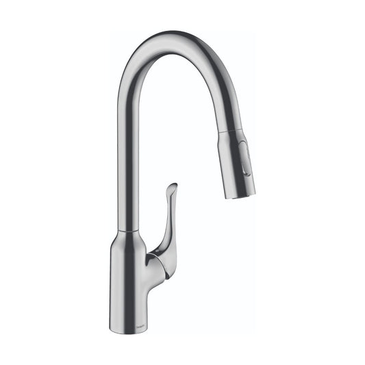 HANSGROHE 71843001 Allegro N HighArc Kitchen Faucet, 2-Spray Pull-Down, 1.75 GPM in Chrome