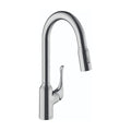 HANSGROHE 71843001 Allegro N HighArc Kitchen Faucet, 2-Spray Pull-Down, 1.75 GPM - Chrome