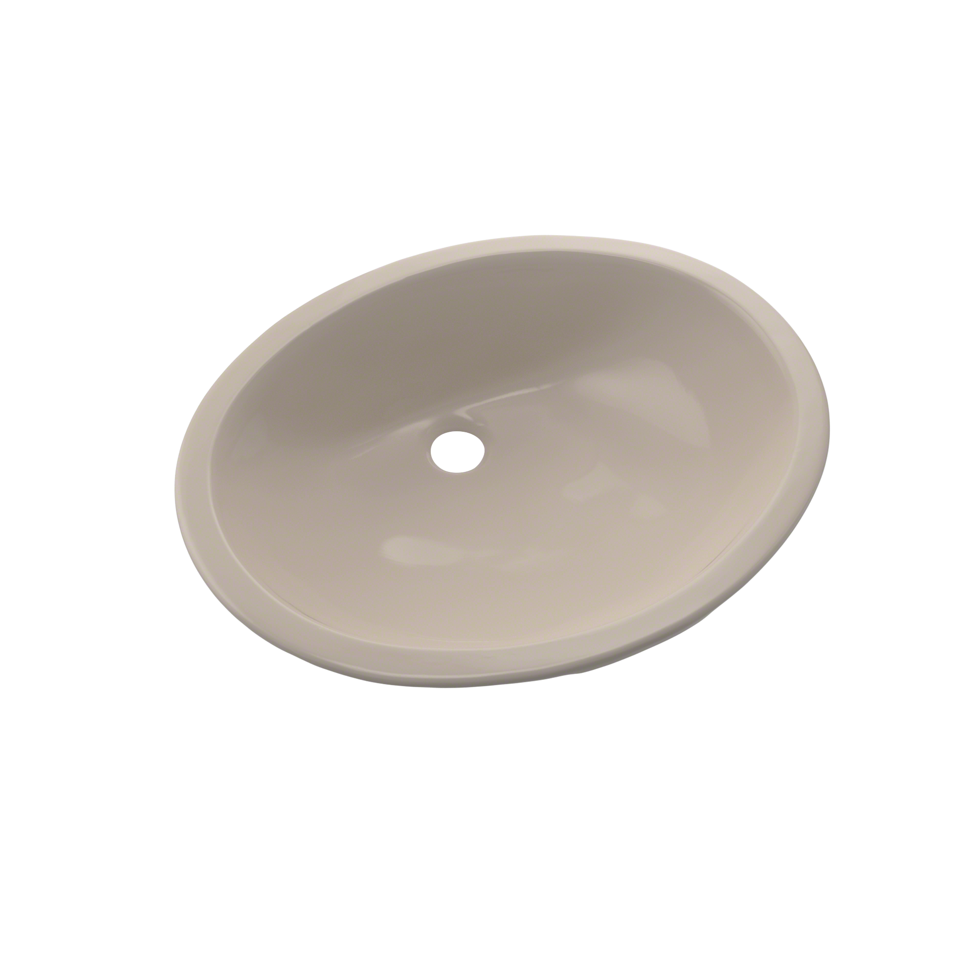 TOTO LT579G#03 Rendezvous Oval Undermount Bathroom Sink With Cefiontect - Bone