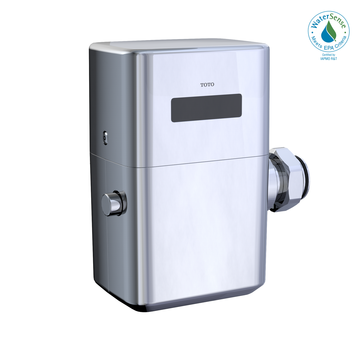 TOTO TET6LB#CP Ecopower Touchless 1.28 Gpf High-Efficiency Toilet Flush Valve With 24 Inch Vacuum Breaker Set - Polished Chrome