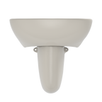 TOTO LHT241.8G#12 Supreme Oval Wall-Mount Bathroom Sink With Cefiontect And Shroud For 8 Inch Center Faucets - Sedona Beige