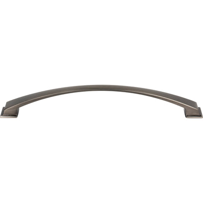JEFFREY ALEXANDER 944-224BNBDL Roman 224 mm Center-to-Center Arch Pull - Brushed Pewter