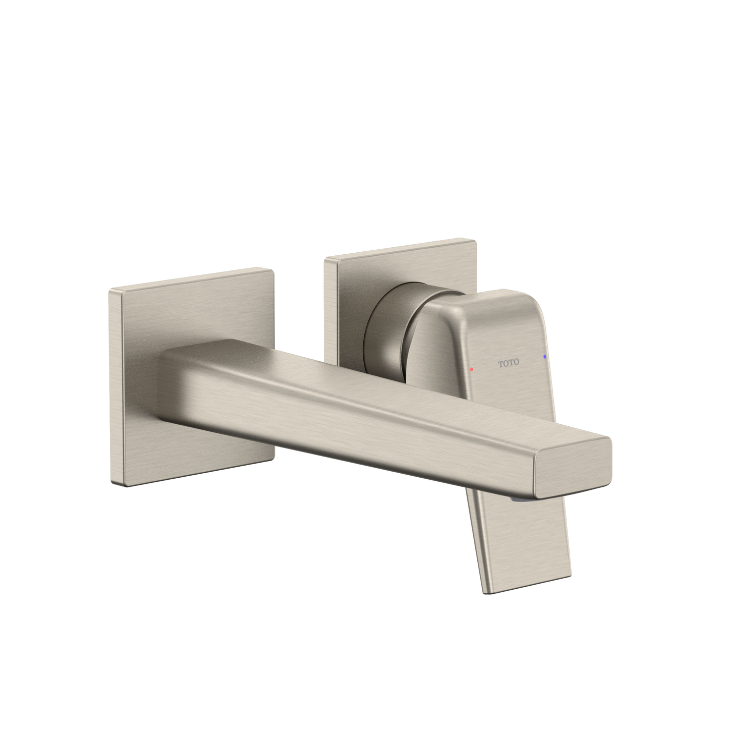 TOTO TLG10307U#BN GB 1.2 GPM Wall-Mount Single-Handle Bathroom Faucet with COMFORT GLIDE Technology , Brushed Nickel