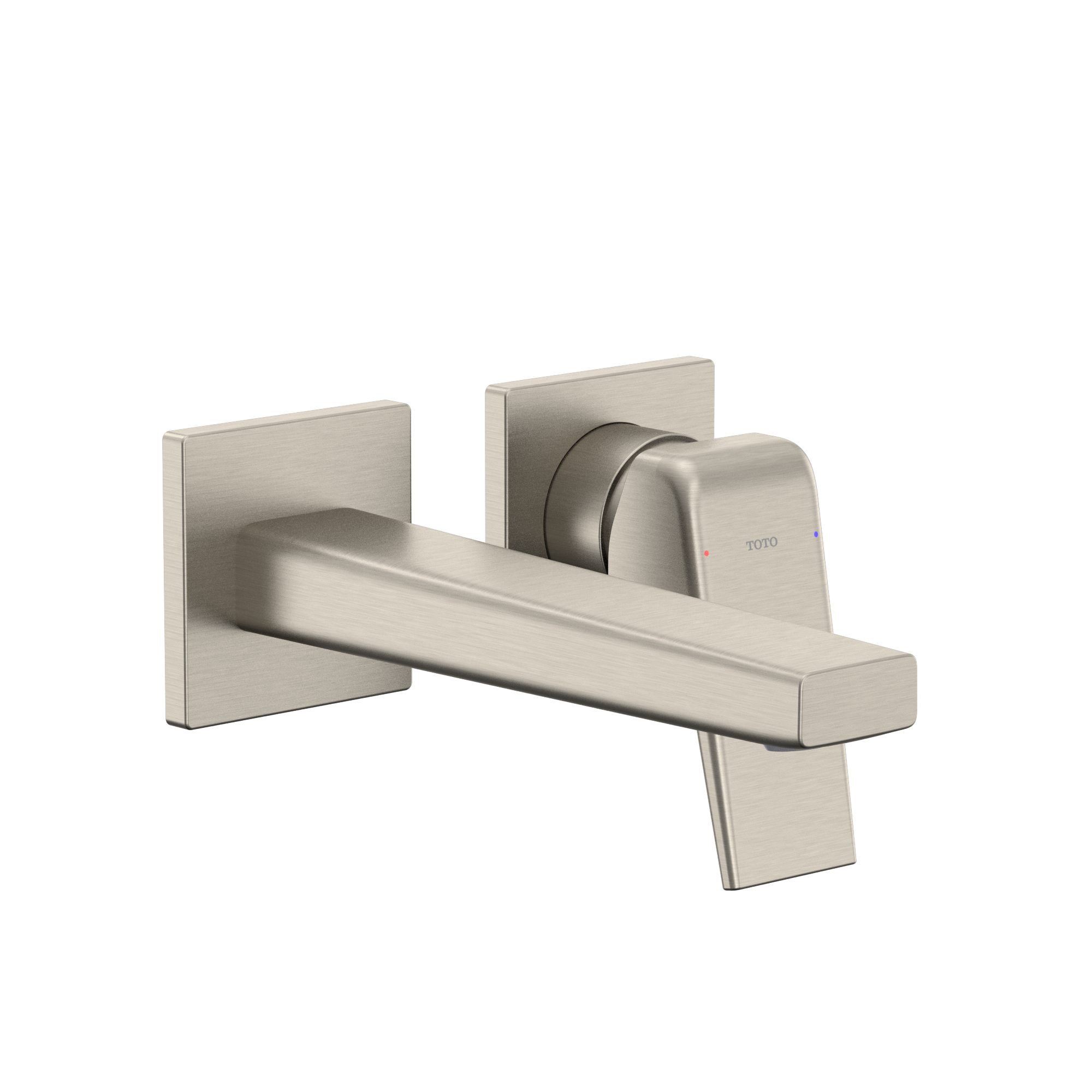 TOTO TLG10307U#BN Gb 1.2 Gpm Wall-Mount Single-Handle Bathroom Faucet With Comfort Glide Technology - Brushed Nickel