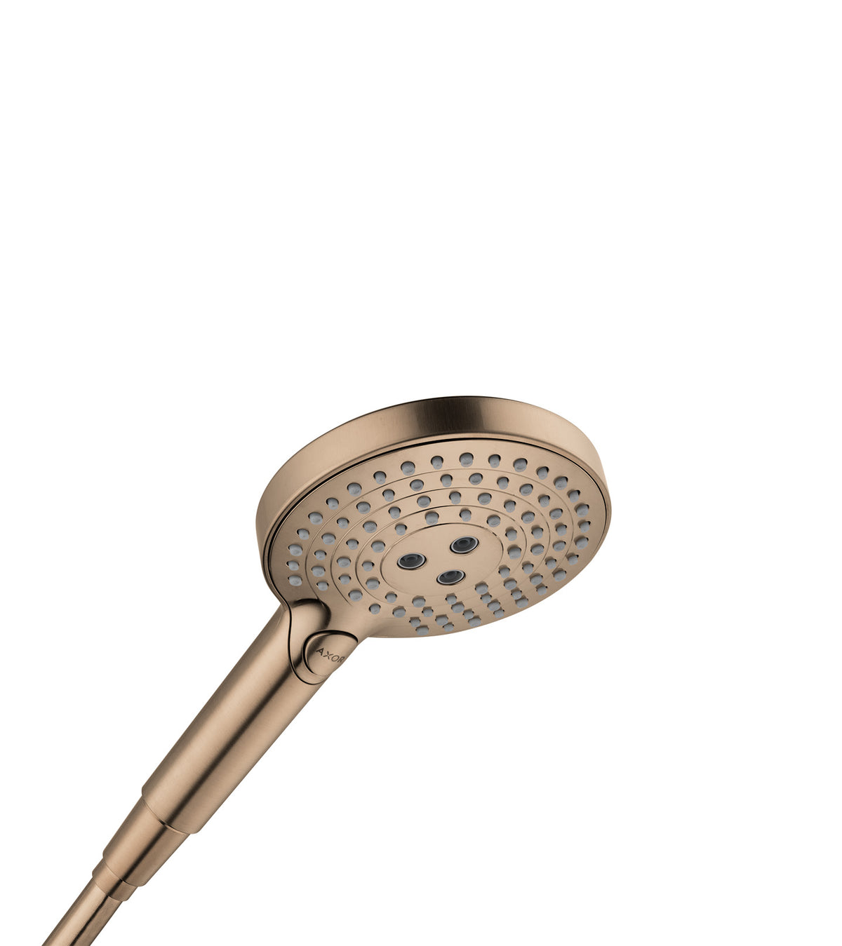 AXOR 26052141 ShowerSolutions Handshower 120 3-Jet, 1.75 GPM - Brushed Bronze