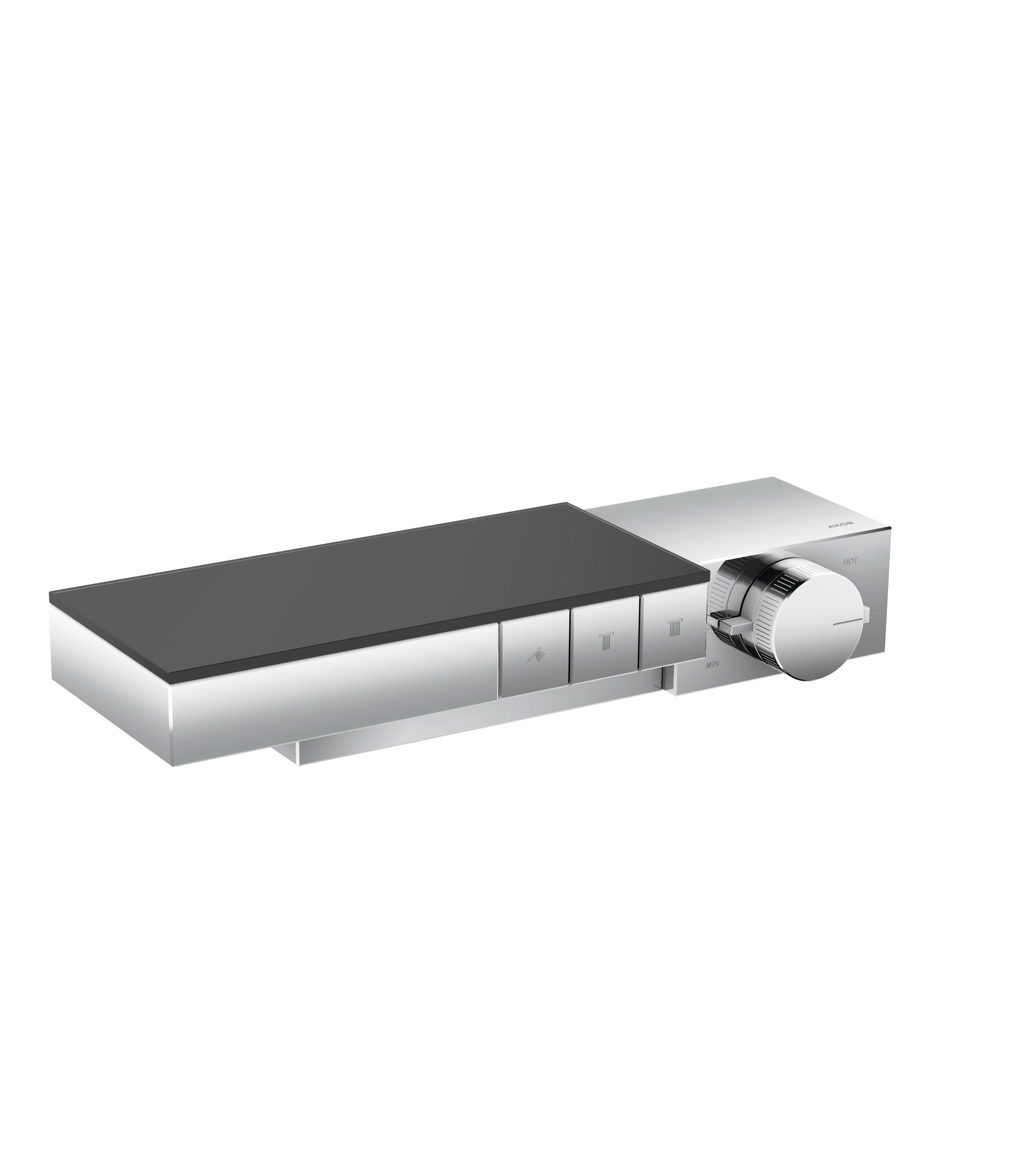 AXOR 46140001 Edge Thermostatic Trim for Exposed Installation for 3 Functions - Chrome