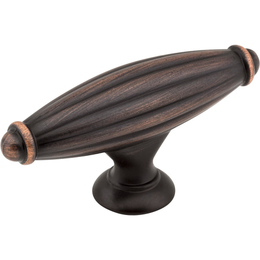 JEFFREY ALEXANDER 618DBAC Glenmore 2-5/8" Length Bar Knob , Brushed Oil Rubbed Bronze