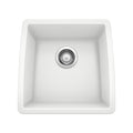 BLANCO 440081 Performa Performa SILGRANIT 17" Undermount Bar Sink - White in White