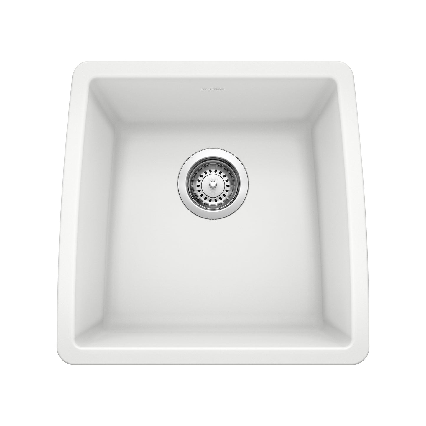 BLANCO 440081 Performa Performa SILGRANIT 17" Undermount Bar Sink - White in White