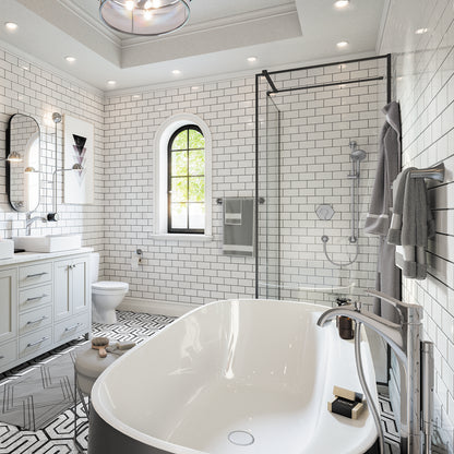 HANSGROHE 04838830 Polished Nickel Locarno Transitional Single Hook