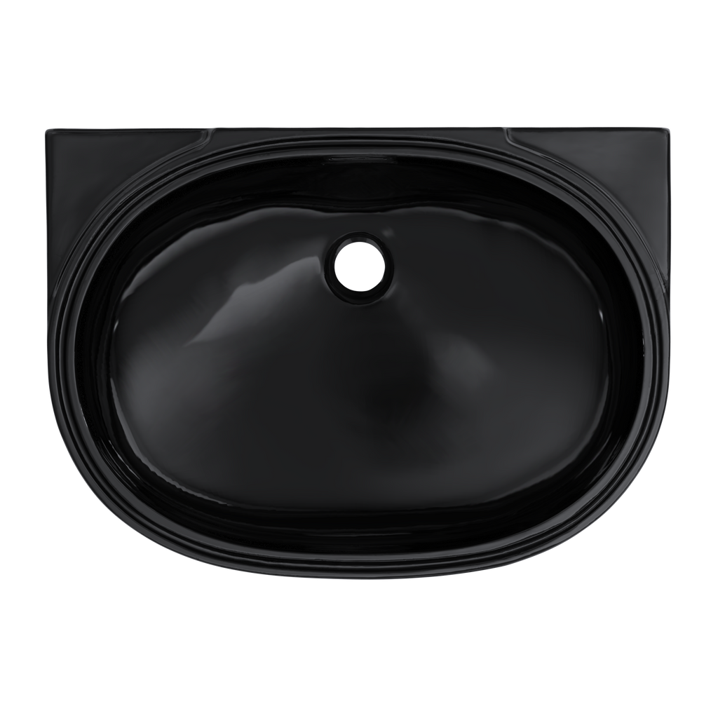 TOTO LT546#51 19-11/16" X 13-3/4" Oval Undermount Bathroom Sink - Ebony