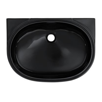 TOTO LT546#51 19-11/16" X 13-3/4" Oval Undermount Bathroom Sink - Ebony