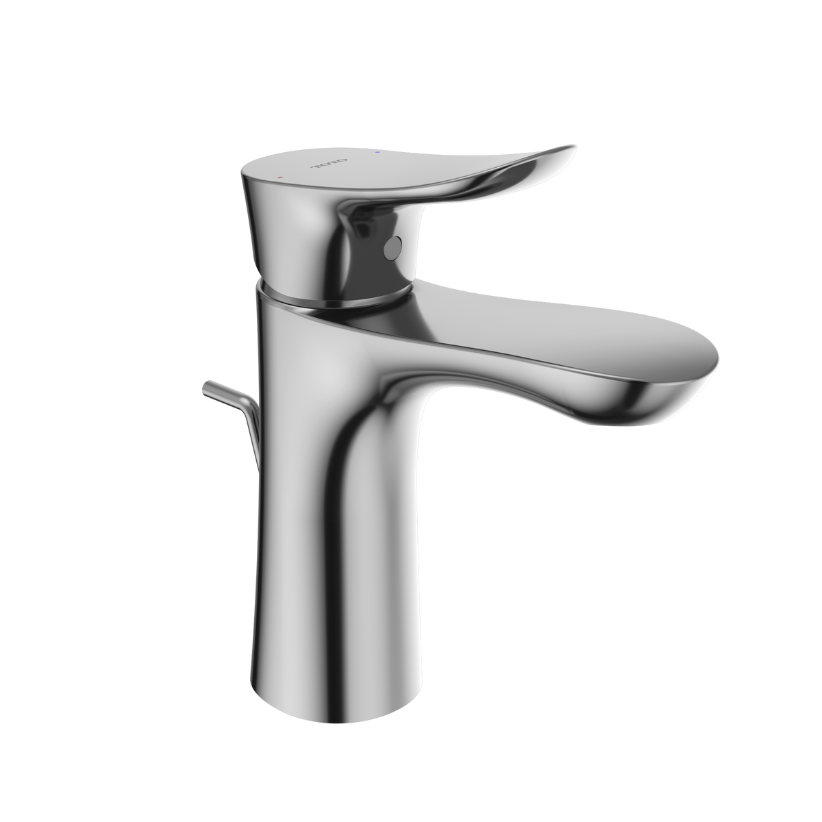TOTO TLG01301U#CP Go 1.2 Gpm Single Handle Bathroom Sink Faucet With Comfort Glide Technology And Drain Assembly - Polished Chrome