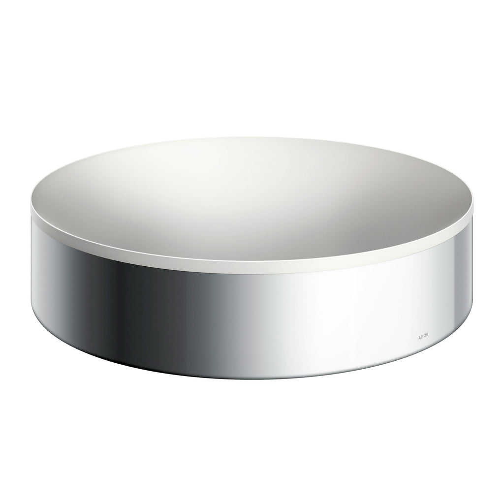 AXOR 42001000 Suite Sinks Round Sink without Overflow, 15 3/4" - Chrome