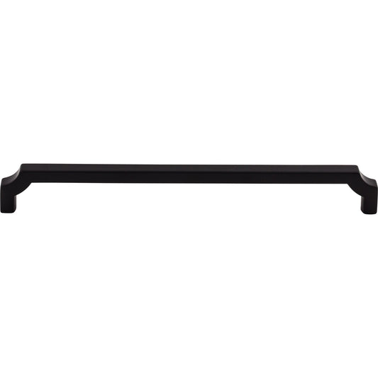 TOP KNOBS TK3025BLK Davenport 8 13/16" Center to Center Bar Pull , Flat Black