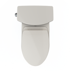 TOTO MS474124CUFG#12 Vespin Ii 1G Two-Piece Elongated 1.0 Gpf Universal Height Toilet With Cefiontect And Ss124 Softclose Seat - Sedona Beige