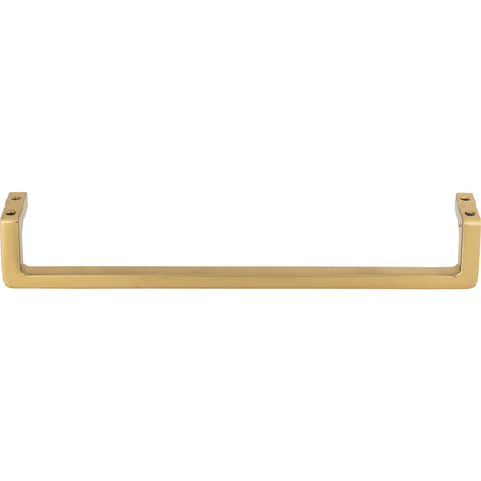 ATLAS A404-WB Logan 7 9/16" Center to Center Bar Pull - Warm Brass