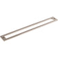 TOP KNOBS TK928PN Hollin Pull Backplate - Polished Nickel