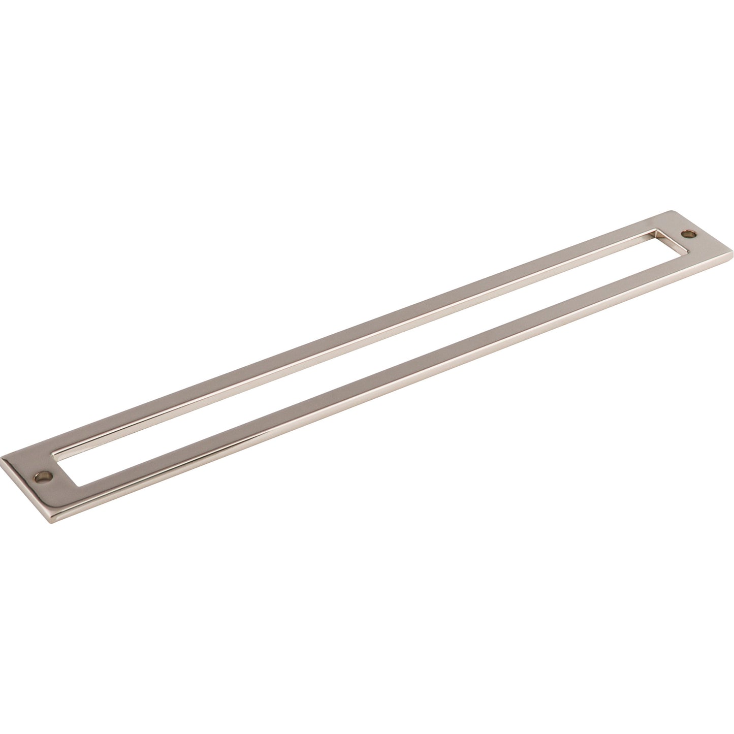 TOP KNOBS TK928PN Hollin Pull Backplate - Polished Nickel