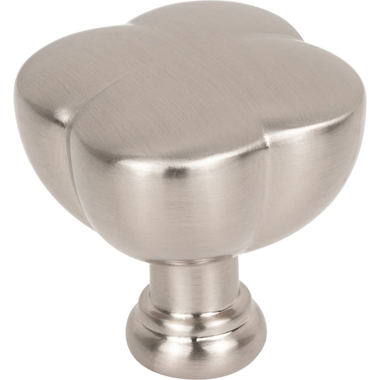 JEFFREY ALEXANDER 686L-SN Southerland 1-1/2" Length Round Knob - Satin Nickel