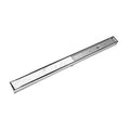 INFINITY DRAIN STIF 6540 PS S-TIF 65 40" S-PVC Series Complete Kit with Tile Insert Frame in Polished Stainless