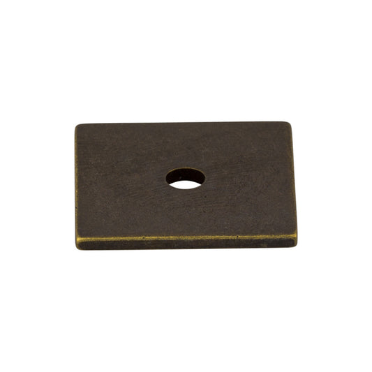 TOP KNOBS TK94GBZ Square Knob Backplate - German Bronze