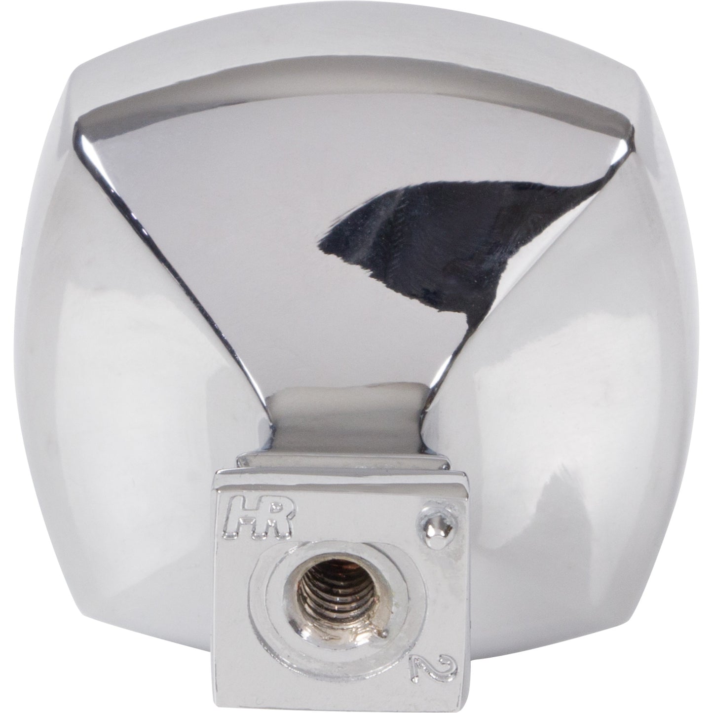 JEFFREY ALEXANDER 278L-PC Audrey 1-3/8" Diameter Square Knob - Polished Chrome