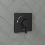 HANSGROHE 15724671 Ecostat Square Pressure Balance Trim - Matte Black