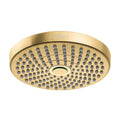 HANSGROHE 04825250 Croma Select S Showerhead 180 2-Jet, 2.5 GPM - Brushed Gold Optic