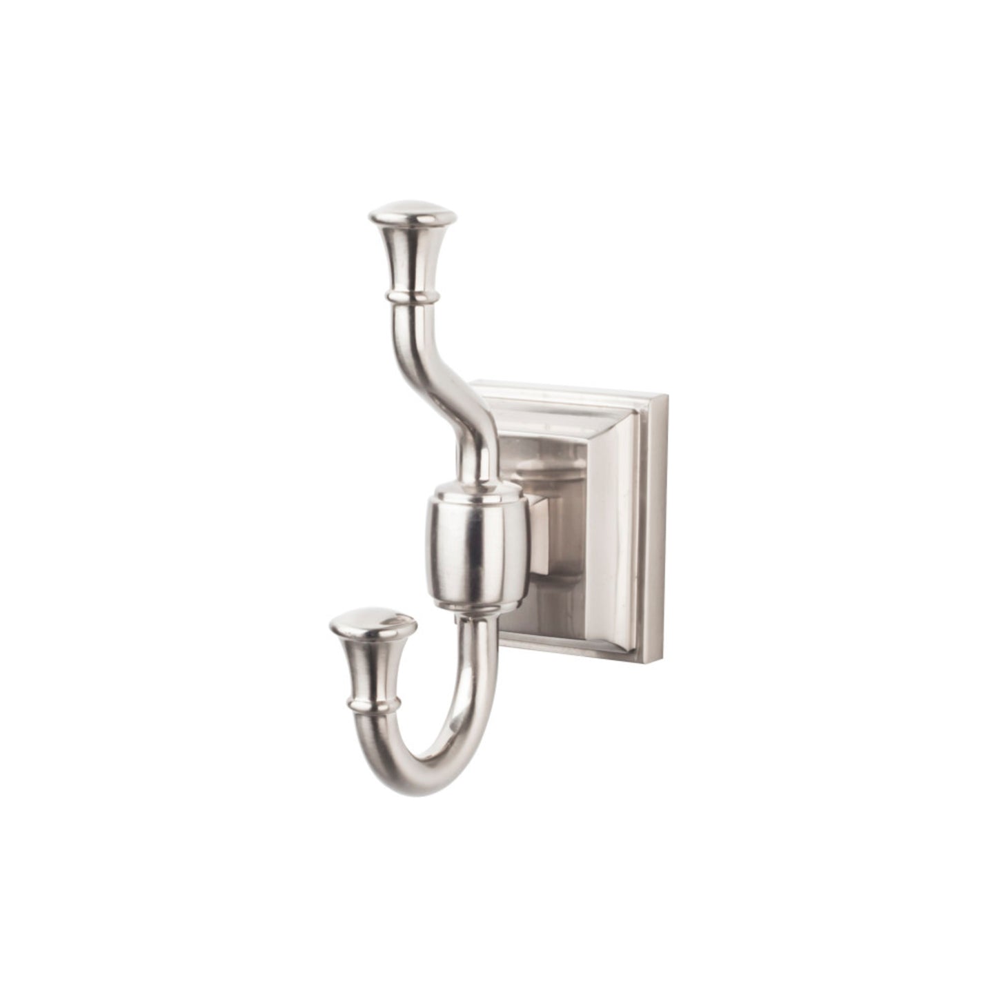 TOP KNOBS STK2BSN TOP BATH (R) Stratton Bath 5 1/8" Wall Bath Hooks - Brushed Satin Nickel