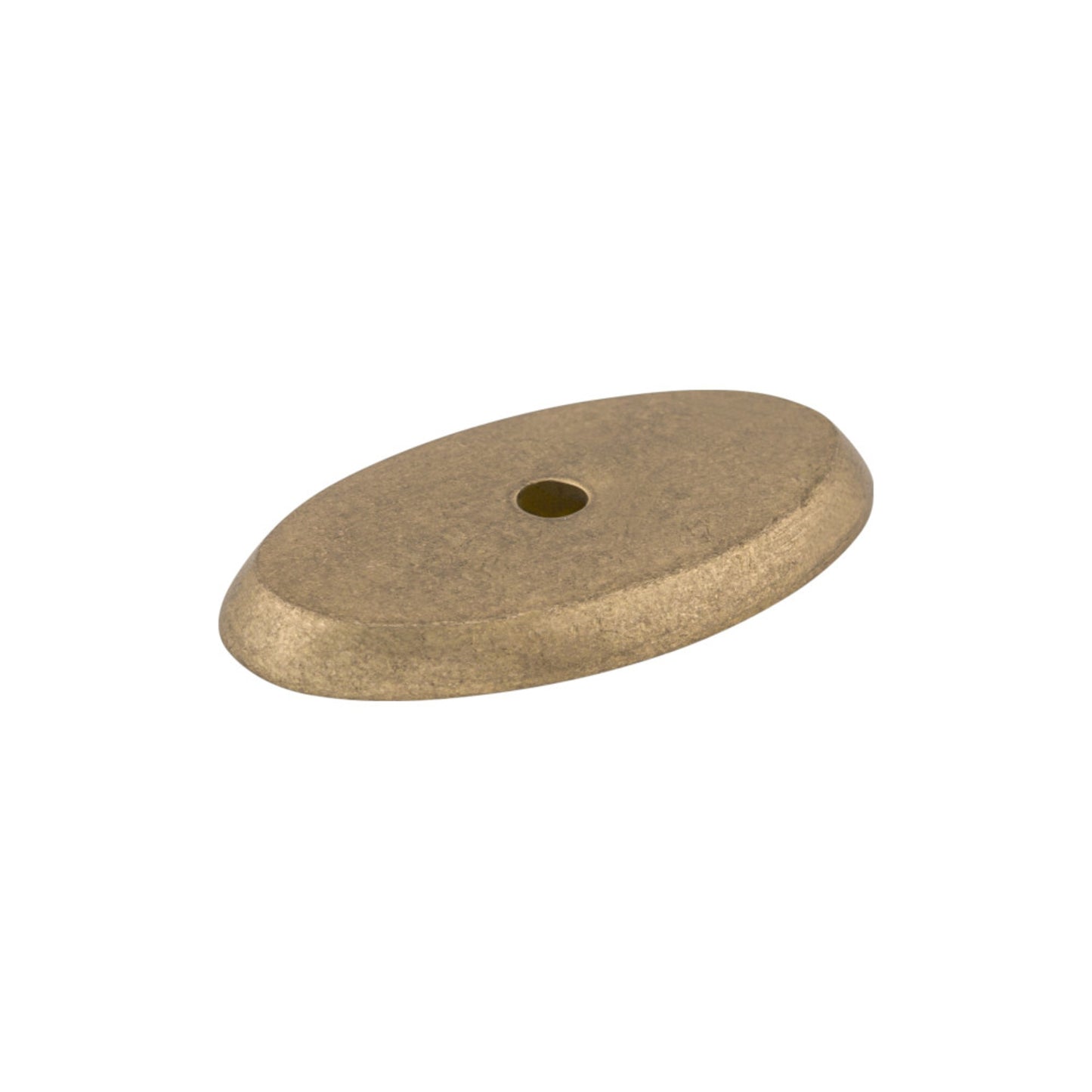 TOP KNOBS M1441 Aspen Oval Knob Backplate - Light Bronze