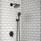 HANSGROHE 04831670 Locarno Handshower Holder with Outlet - Matte Black