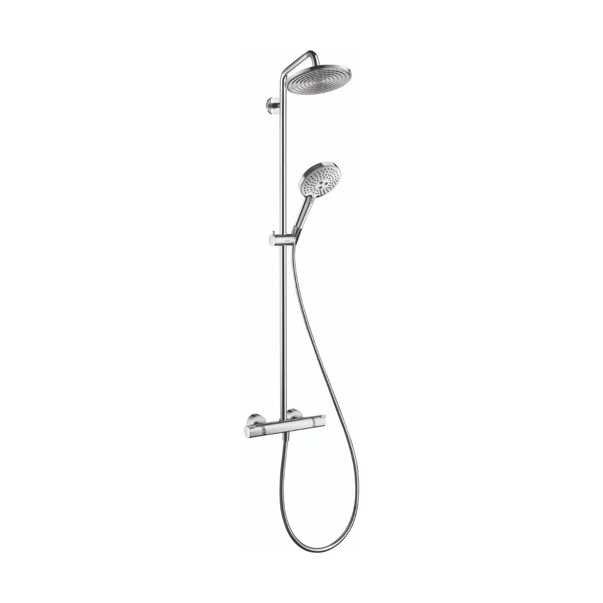 HANSGROHE 27115001 Raindance S Showerpipe 240 1-Jet, 2.5 GPM - Chrome