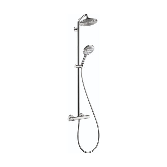 HANSGROHE 27115001 Raindance S Showerpipe 240 1-Jet, 2.5 GPM - Chrome