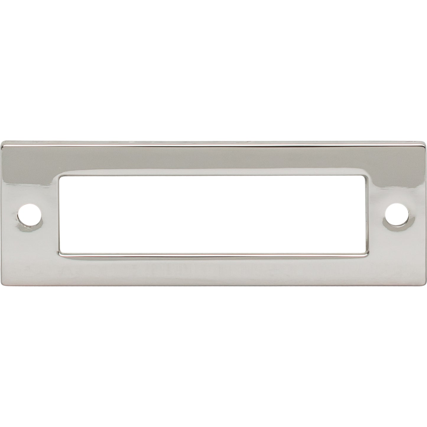 TOP KNOBS TK923PN Hollin Pull Backplate - Polished Nickel