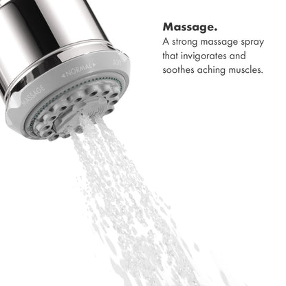 HANSGROHE 04906820 Clubmaster Pressure Balance Tub/Shower Set with Rough, 2.5 GPM - Brushed Nickel