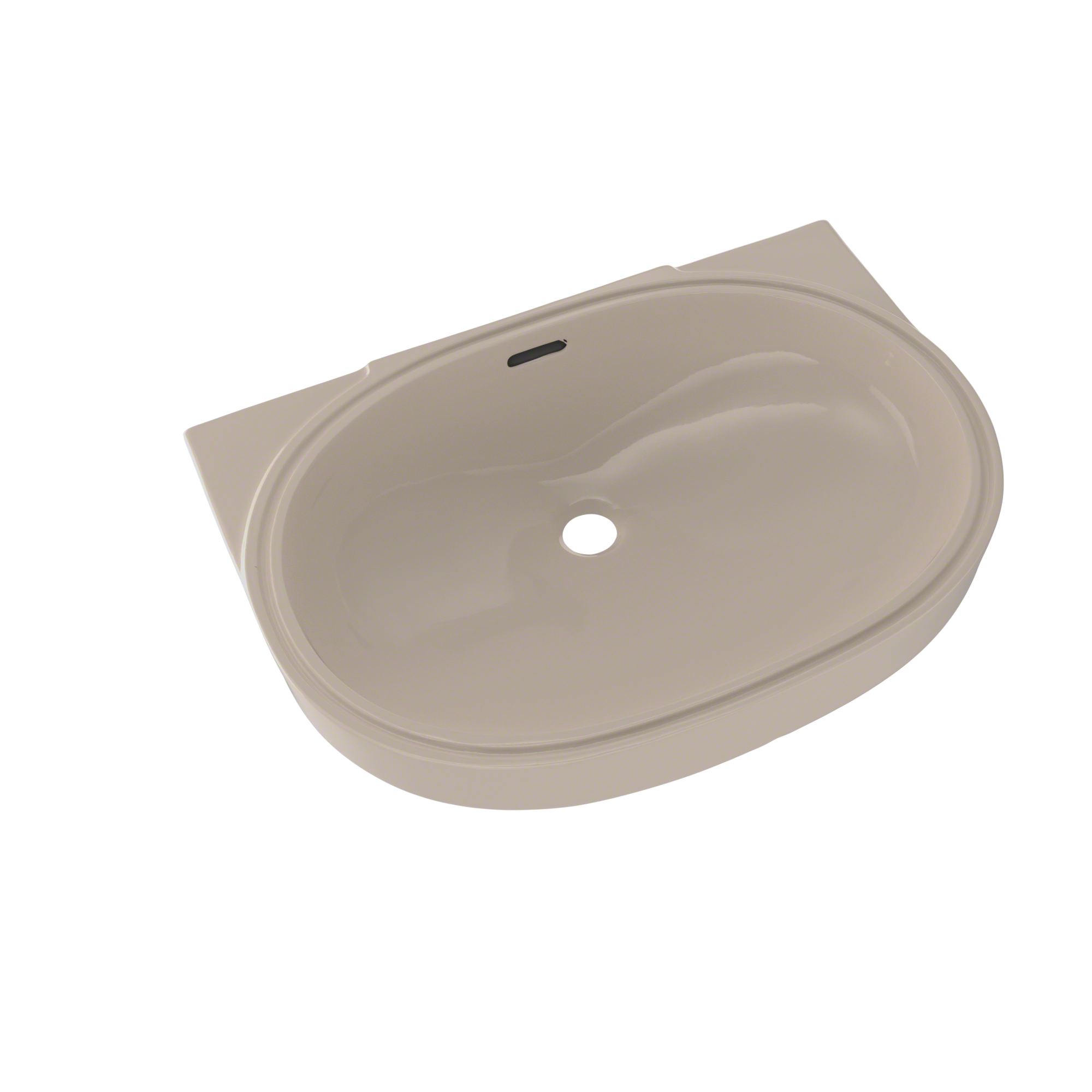 TOTO LT546G#03 Oval 19-11/16" X 13-3/4" Undermount Bathroom Sink With Cefiontect - Bone