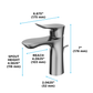 TOTO TLG01301U#PN GO 1.2 GPM Single Handle Bathroom Sink Faucet with COMFORT GLIDE Technology and Drain Assembly , Polished Nickel