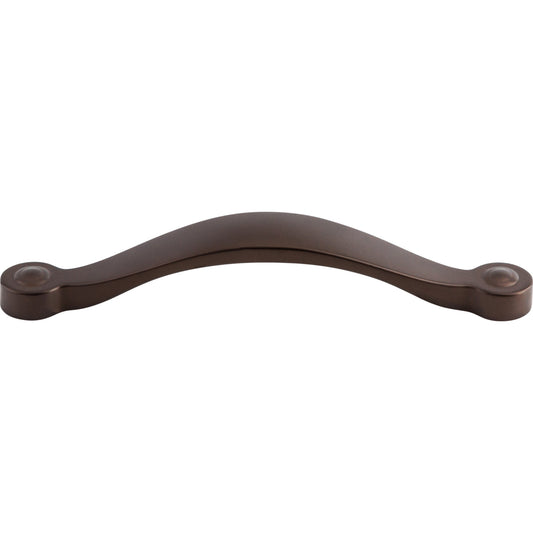 TOP KNOBS M1218 Saddle 5 1/16" Center to Center Bar Pull - Oil Rubbed Bronze