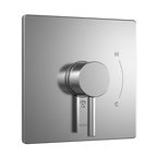 TOTO TBV02801U#CP Square Pressure Balance Valve Shower Trim - Polished Chrome