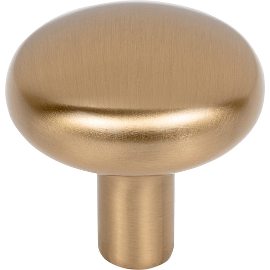 JEFFREY ALEXANDER 329SBZ Loxley 1-1/4" Diameter Mushroom Knob - Satin Bronze