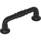 TOP KNOBS TK1001BLK Kent 3" Center to Center Bar Pull - Flat Black