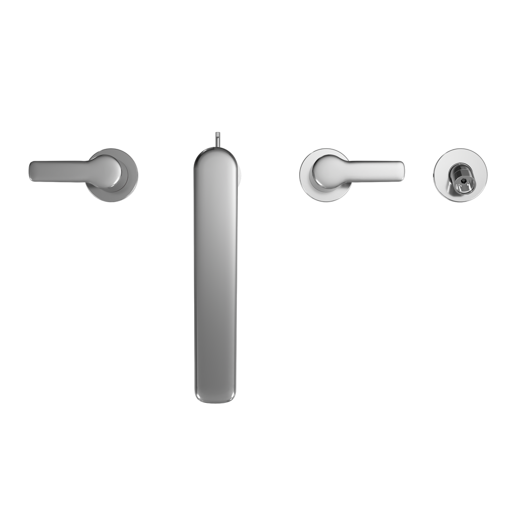 TOTO TBG03202U#CP Gs Four-Hole Deck-Mount Roman Tub Filler Trim With Handshower - Polished Chrome