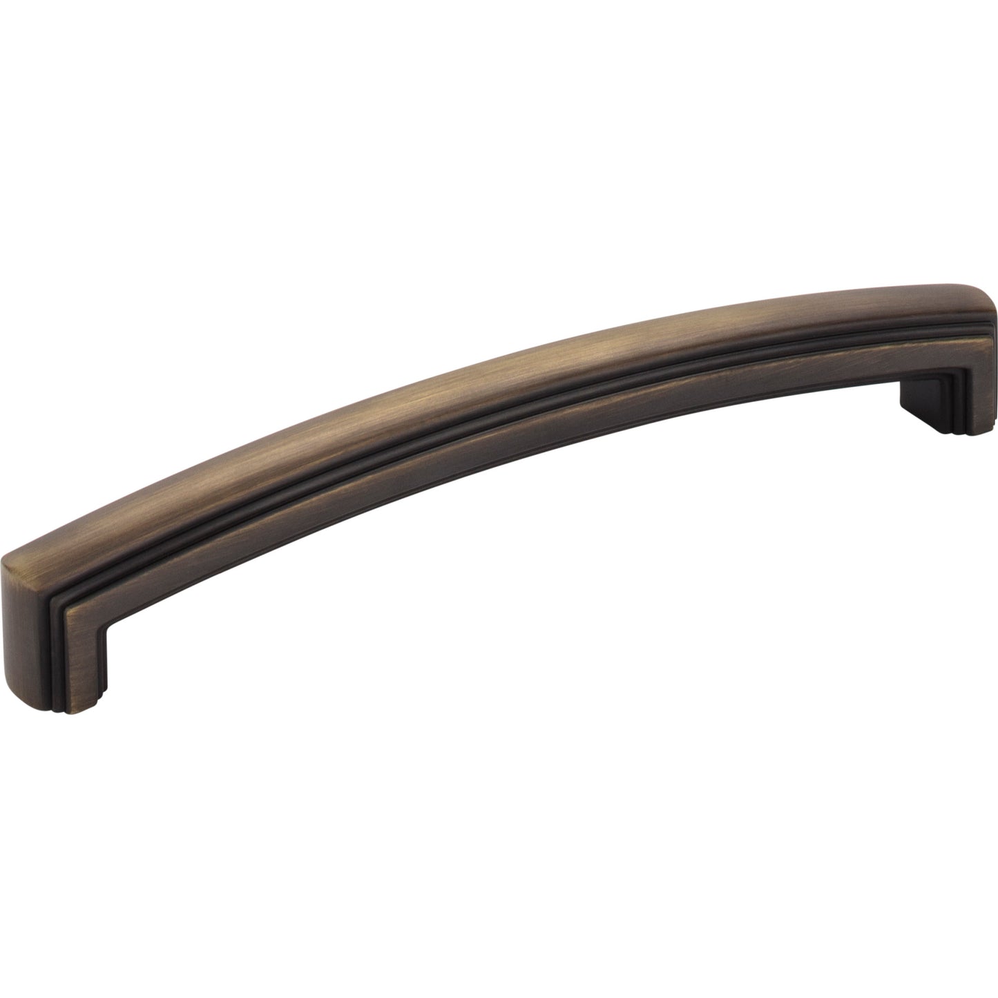 JEFFREY ALEXANDER 519-160ABSB Delgado 160 mm Center-to-Center Bar Pull , Antique Brushed Satin Brass