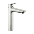 HANSGROHE 71090821 Logis Single-Hole Faucet 190 with Pop-Up Drain, 1.2 GPM - Brushed Nickel