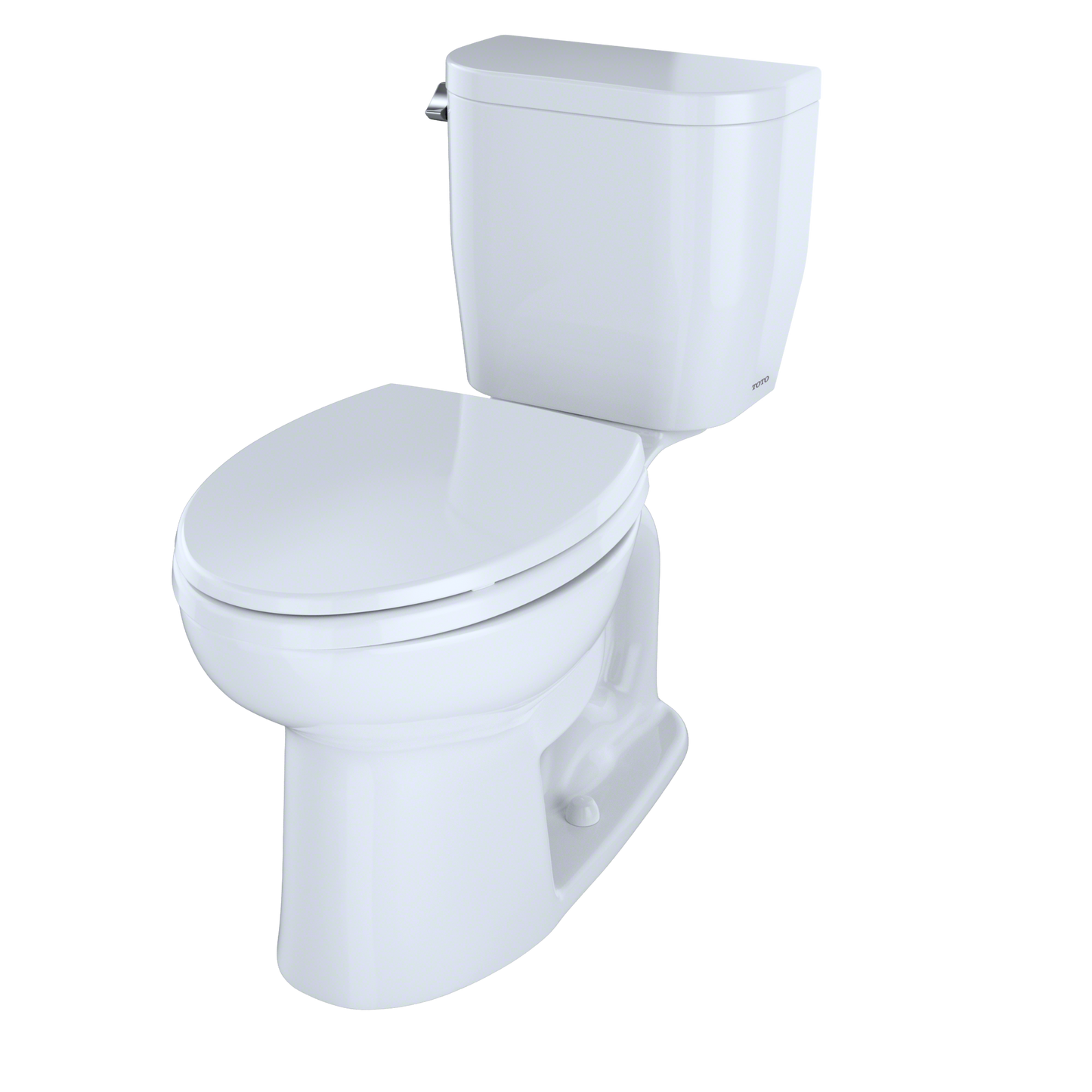 TOTO CST244EF#12 Entrada Two-Piece Elongated 1.28 GPF Universal Height Toilet , Sedona Beige