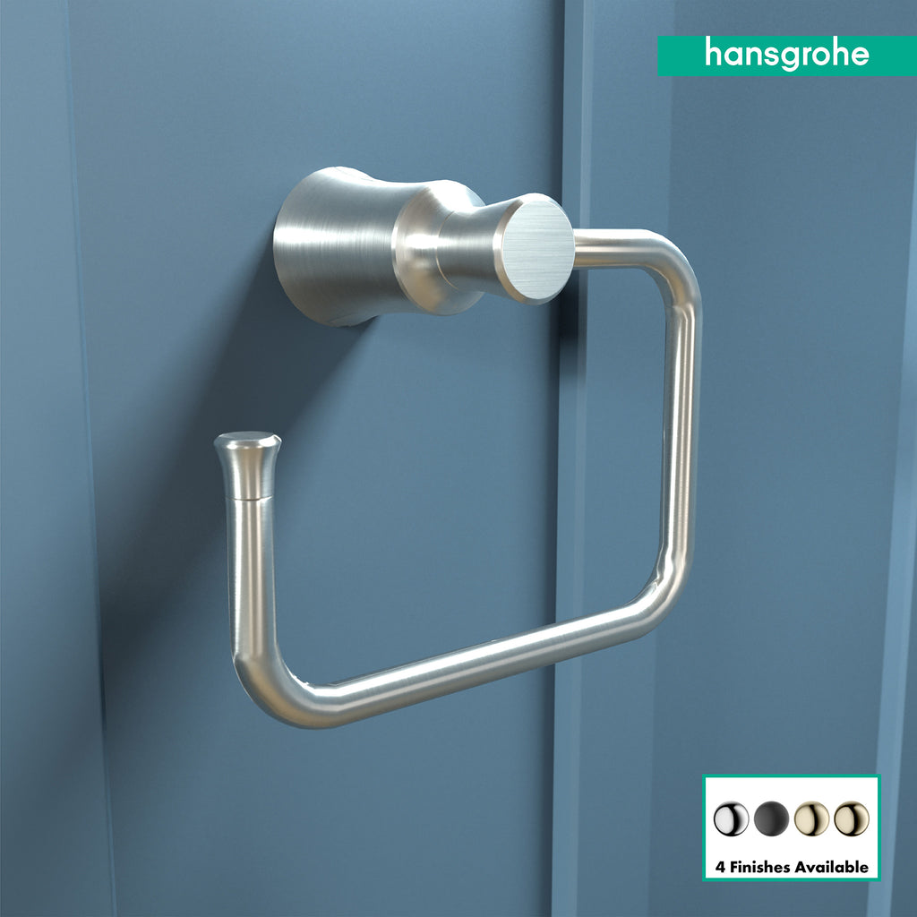 HANSGROHE 04786820 Joleena Towel Ring - Brushed Nickel